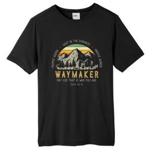 Waymaker Christian Isaiah 42:16 Bible Verse Tall Fusion ChromaSoft Performance T-Shirt