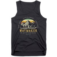 Waymaker Christian Isaiah 42:16 Bible Verse Tank Top