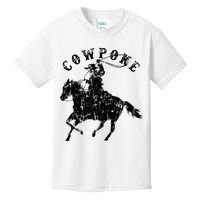 Western Cowpoke IM Just A Cowpoke In The Big Rodeo Retro Kids T-Shirt