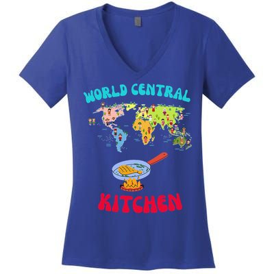 World Central Kitchen Women's V-Neck T-Shirt
