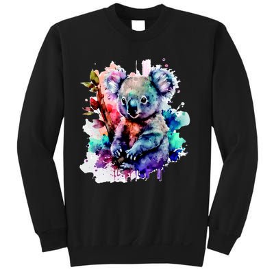 Water Color Koala Sweatshirt