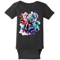 Water Color Koala Baby Bodysuit