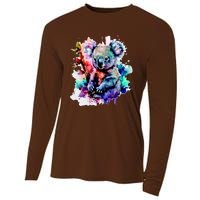 Water Color Koala Cooling Performance Long Sleeve Crew