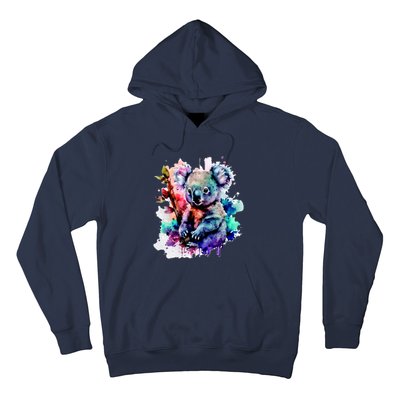 Water Color Koala Hoodie