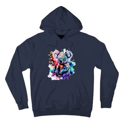 Water Color Koala Tall Hoodie