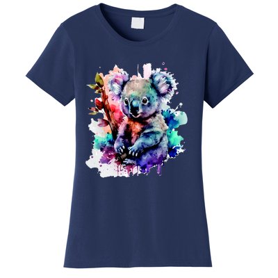 Water Color Koala Women's T-Shirt