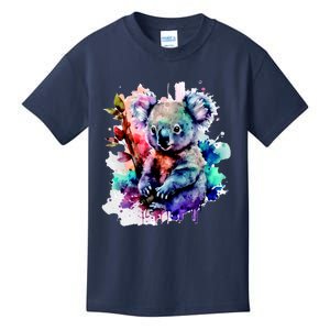 Water Color Koala Kids T-Shirt