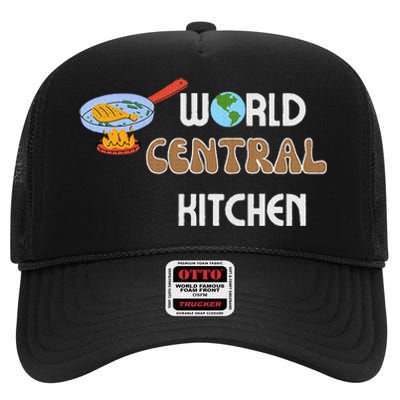 World Central Kitchen High Crown Mesh Back Trucker Hat