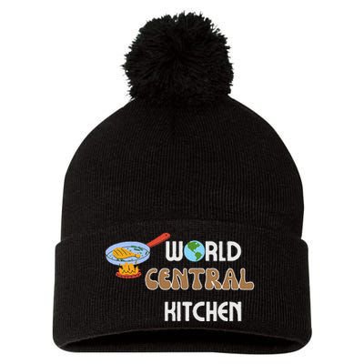 World Central Kitchen Pom Pom 12in Knit Beanie