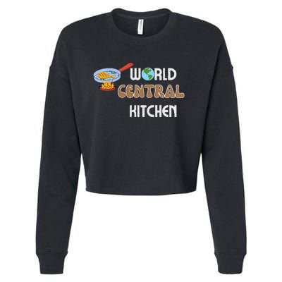 World Central Kitchen Cropped Pullover Crew