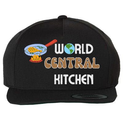 World Central Kitchen Wool Snapback Cap