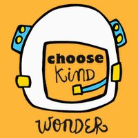 Wonder Choose Kind Auggie Choose Kind Space Helmet Pom Pom 12in Knit Beanie