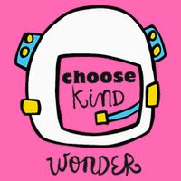 Wonder Choose Kind Auggie Choose Kind Space Helmet Stripe Pom Pom Beanie