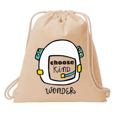 Wonder Choose Kind Auggie Choose Kind Space Helmet Drawstring Bag