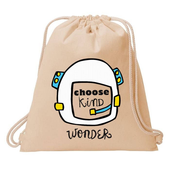 Wonder Choose Kind Auggie Choose Kind Space Helmet Drawstring Bag