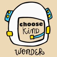 Wonder Choose Kind Auggie Choose Kind Space Helmet Drawstring Bag