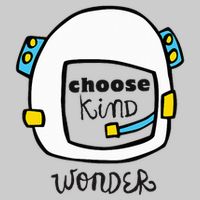 Wonder Choose Kind Auggie Choose Kind Space Helmet Tie-Dye T-Shirt