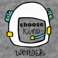 Wonder Choose Kind Auggie Choose Kind Space Helmet Tall Sweatshirt