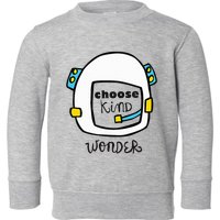 Wonder Choose Kind Auggie Choose Kind Space Helmet Toddler Sweatshirt