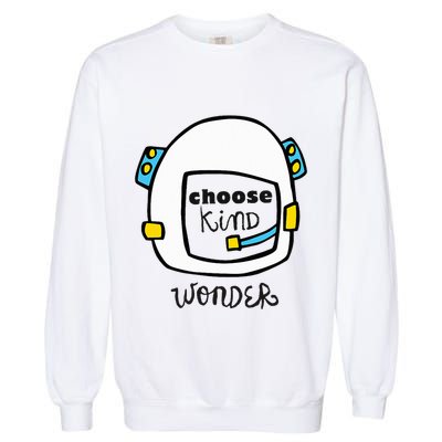 Wonder Choose Kind Auggie Choose Kind Space Helmet Garment-Dyed Sweatshirt