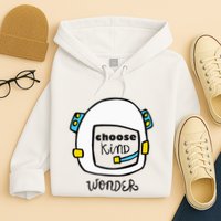 Wonder Choose Kind Auggie Choose Kind Space Helmet Hoodie