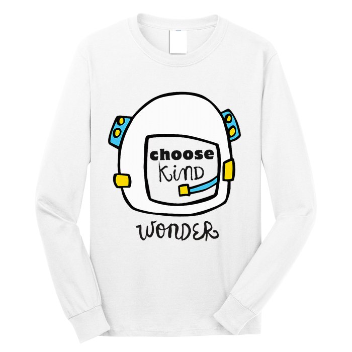 Wonder Choose Kind Auggie Choose Kind Space Helmet Long Sleeve Shirt