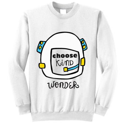 Wonder Choose Kind Auggie Choose Kind Space Helmet Sweatshirt