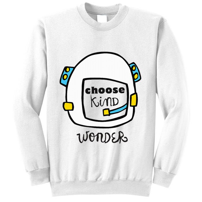 Wonder Choose Kind Auggie Choose Kind Space Helmet Sweatshirt