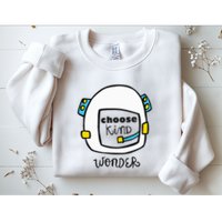 Wonder Choose Kind Auggie Choose Kind Space Helmet Sweatshirt