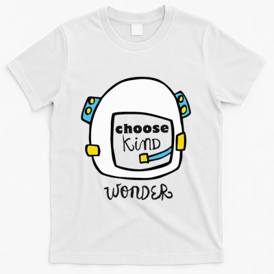 Wonder Choose Kind Auggie Choose Kind Space Helmet T-Shirt