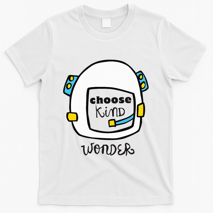 Wonder Choose Kind Auggie Choose Kind Space Helmet T-Shirt