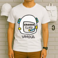 Wonder Choose Kind Auggie Choose Kind Space Helmet T-Shirt