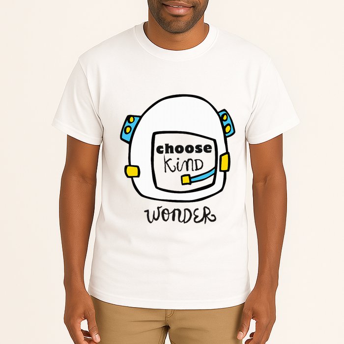 Wonder Choose Kind Auggie Choose Kind Space Helmet Tall T-Shirt