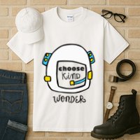 Wonder Choose Kind Auggie Choose Kind Space Helmet Tall T-Shirt