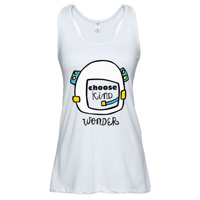 Wonder Choose Kind Auggie Choose Kind Space Helmet Ladies Essential Flowy Tank
