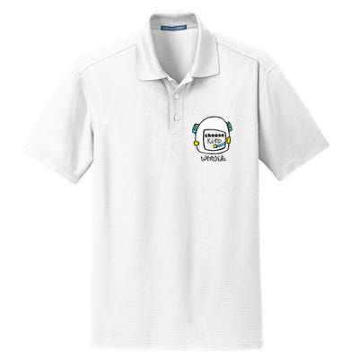 Wonder Choose Kind Auggie Choose Kind Space Helmet Dry Zone Grid Polo