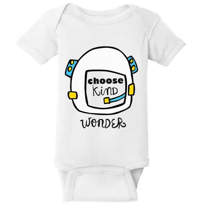 Wonder Choose Kind Auggie Choose Kind Space Helmet Baby Bodysuit