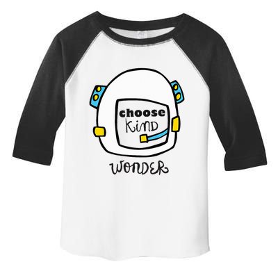 Wonder Choose Kind Auggie Choose Kind Space Helmet Toddler Fine Jersey T-Shirt