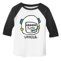 Wonder Choose Kind Auggie Choose Kind Space Helmet Toddler Fine Jersey T-Shirt