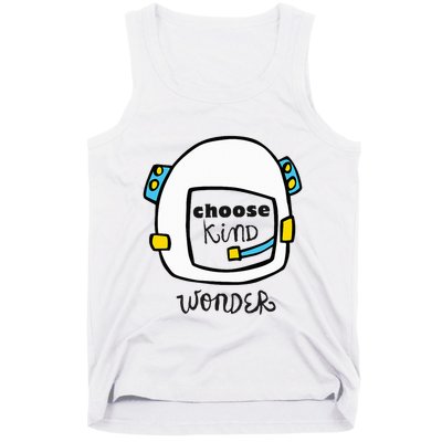 Wonder Choose Kind Auggie Choose Kind Space Helmet Tank Top