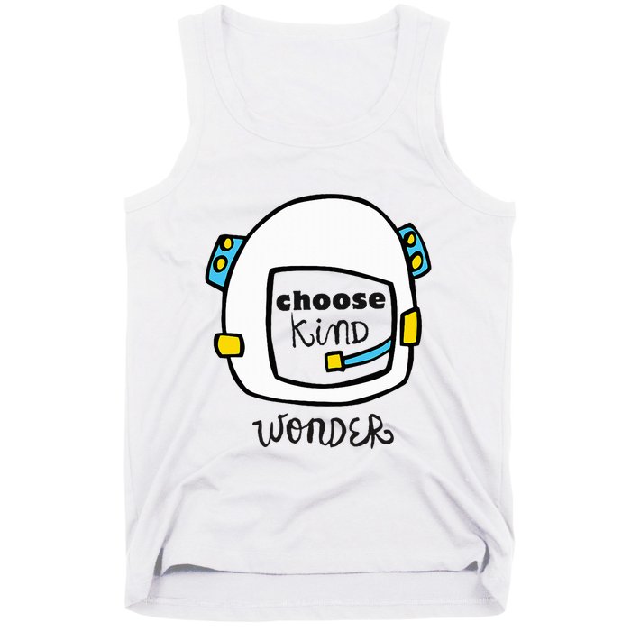 Wonder Choose Kind Auggie Choose Kind Space Helmet Tank Top