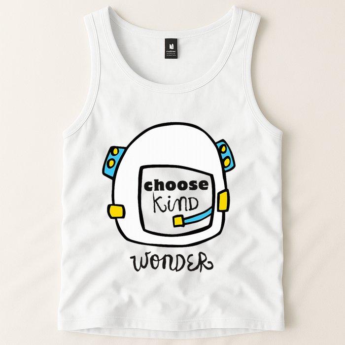 Wonder Choose Kind Auggie Choose Kind Space Helmet Tank Top