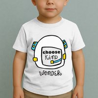 Wonder Choose Kind Auggie Choose Kind Space Helmet Toddler T-Shirt