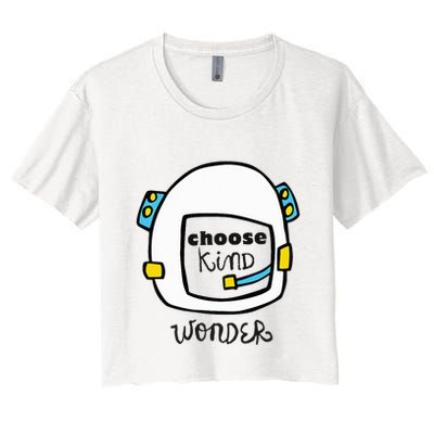 Wonder Choose Kind Auggie Choose Kind Space Helmet Crop Top