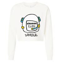 Wonder Choose Kind Auggie Choose Kind Space Helmet Cropped Pullover Crew