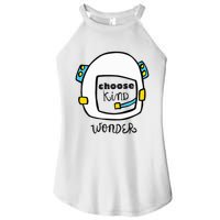 Wonder Choose Kind Auggie Choose Kind Space Helmet Women's Perfect Tri Rocker Tank