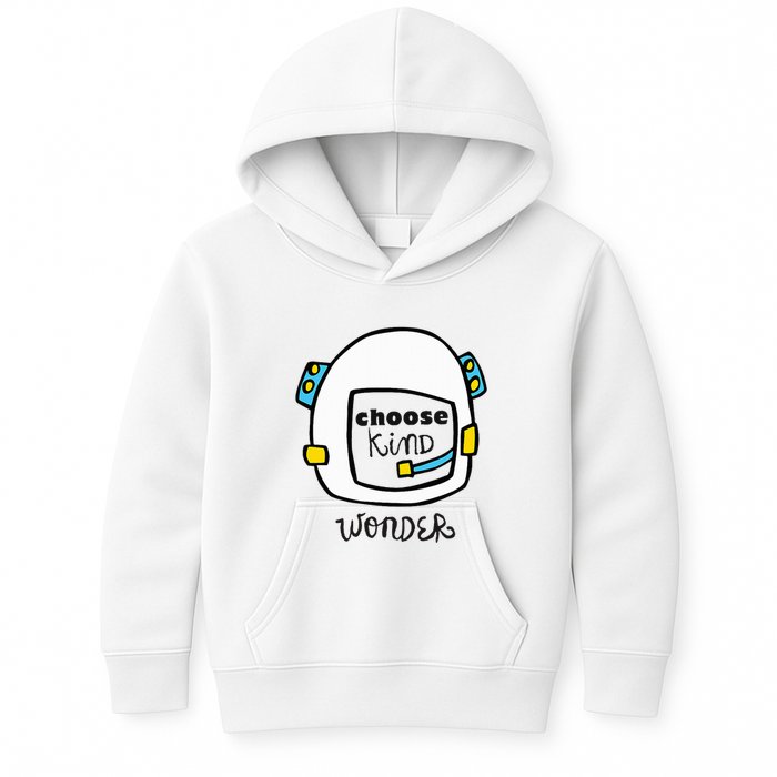 Wonder Choose Kind Auggie Choose Kind Space Helmet Kids Hoodie