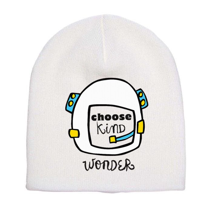 Wonder Choose Kind Auggie Choose Kind Space Helmet Short Acrylic Beanie