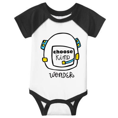 Wonder Choose Kind Auggie Choose Kind Space Helmet Infant Baby Jersey Bodysuit