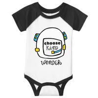 Wonder Choose Kind Auggie Choose Kind Space Helmet Infant Baby Jersey Bodysuit